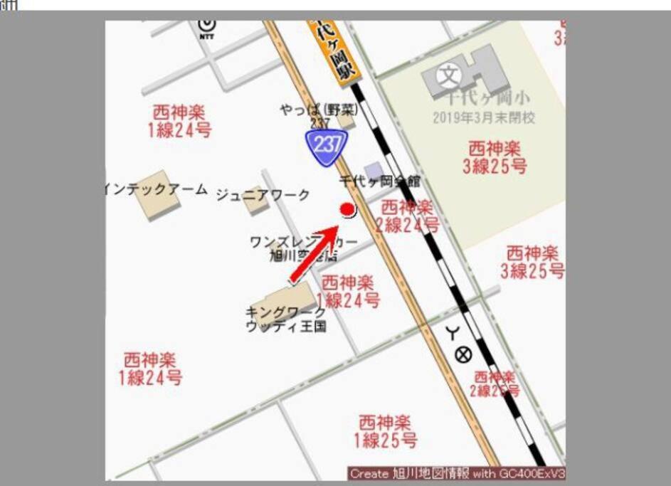 Guesthouse Chiyogaoka 旭川 外观 照片